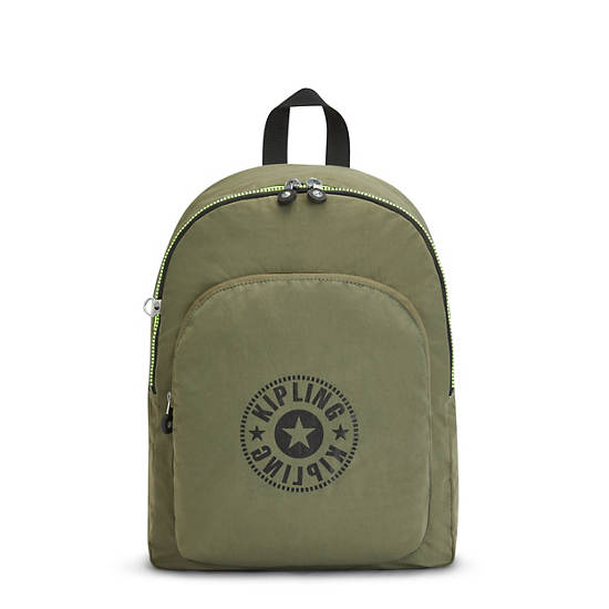 Kipling Curtis Medium Backpacks Strong Moss | AU 1527TC